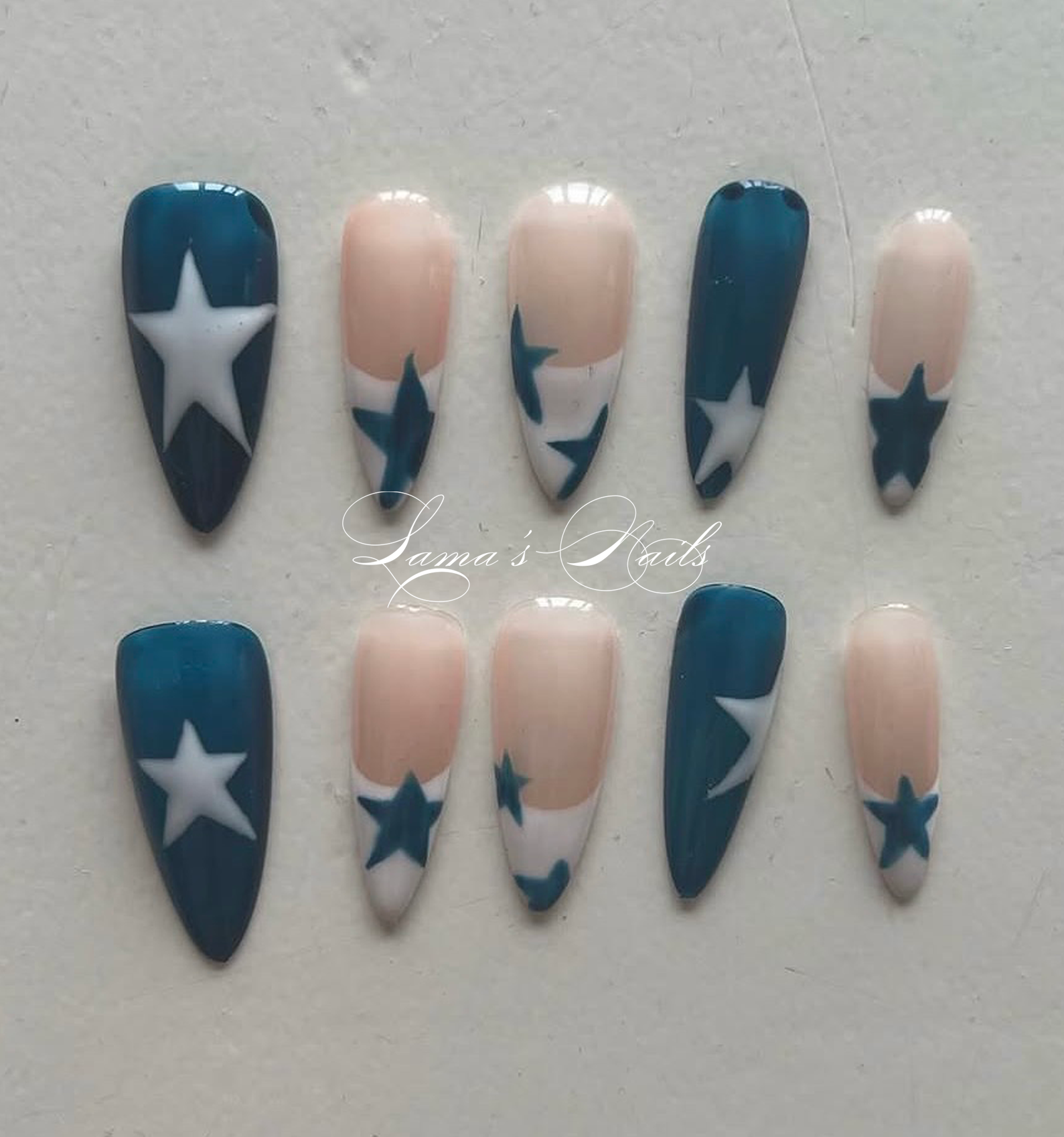 Blue stars